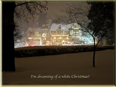 Im dreaming of a white Christmas
