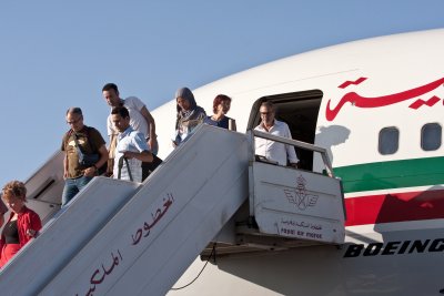 Arrive en Tunisie