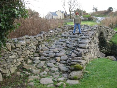 Garfinny bridge is reputedly the oldest surviving bridge in Ireland.