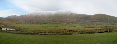 brandon creek area with a little snow on the mountains