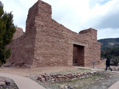 Old Church at Jemez Pueblo site