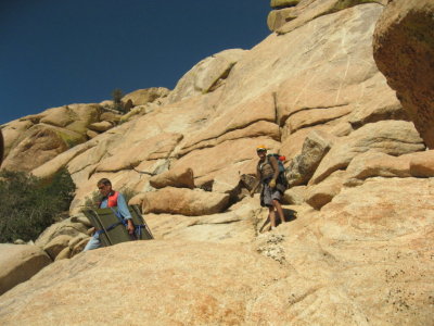 Mark & Enrique heading down