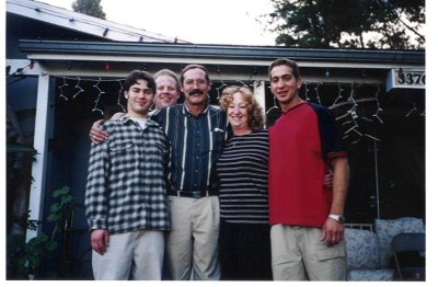 Mike and family - Sue, Chris, Ben and Tyler