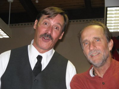 Mike and Bill at Tyler's wedding