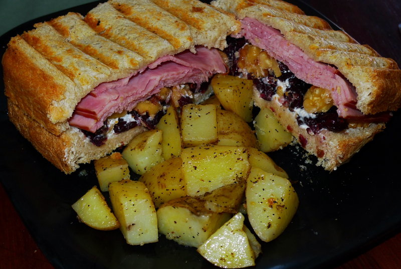 Cranberry Turkey Panini