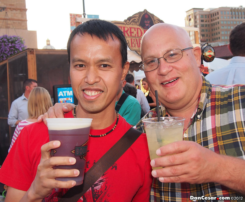 Cesar & Don at the Plaza Art Fair