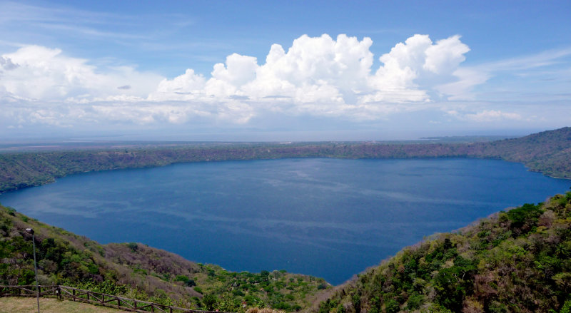 Catarina view of Laguna de Apoyo