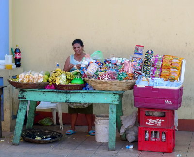 Vendor at Oriental Market
