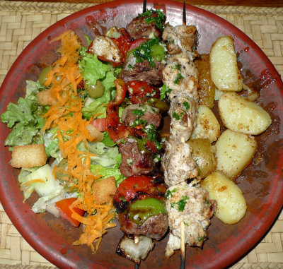 Beef & Chicken Brochette