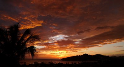 Sunset from Casa Jocote