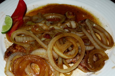 Steak in Onion Sauce