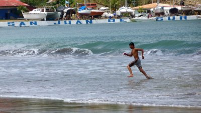 Running On The Beach