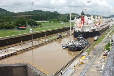 The Panama Canal, Los Miraflores Lock
