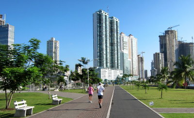 Jogging Along the Bay