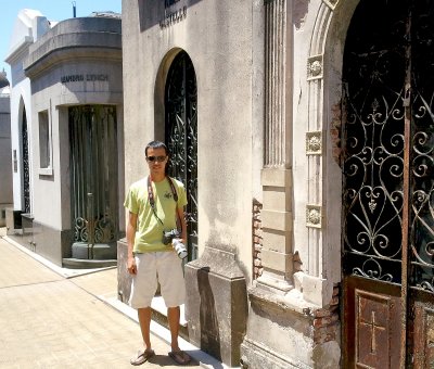 Visiting the Recoleta Cemetary