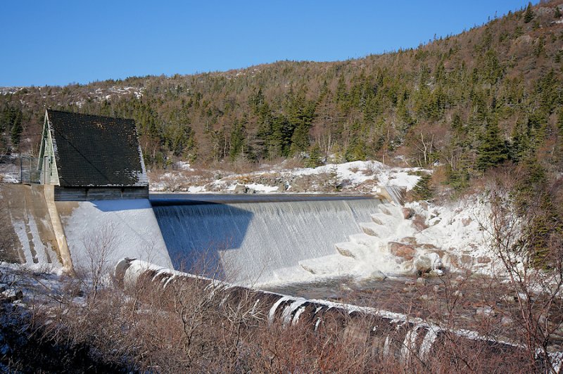 DSC02643 - Hydro Dam at Petty Harbour