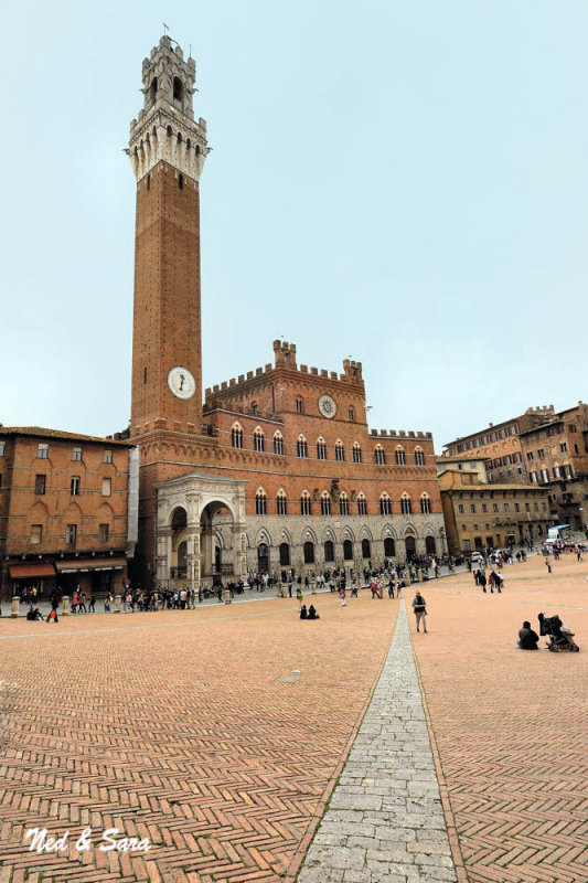 Plazza del Campo  in Siena