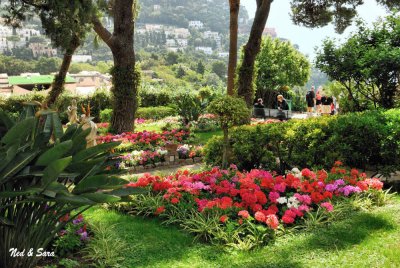 Gardens of  Augustus on Capri