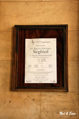 program for the Siegfried Opera