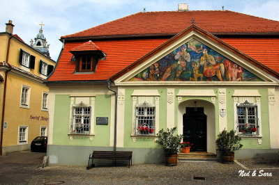 building facade at Willendorf