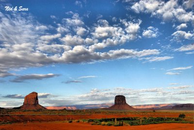 clearing skies early morning - Monument Valley