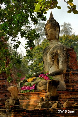 Offerings  - Wat Maha That