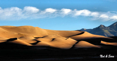 dunes at sunrise