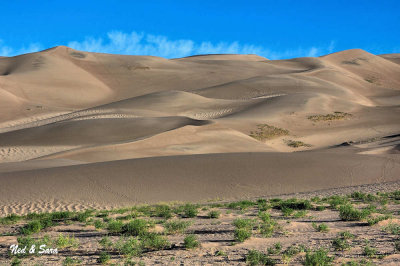 folded dunes