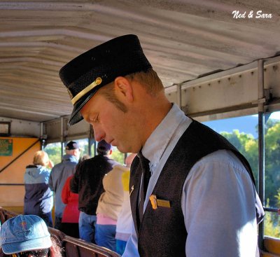 Durango -  Silverton Railroad conductor