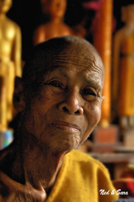 elder monk - Lon Than village