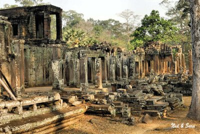 early morning at  Angkor Thom
