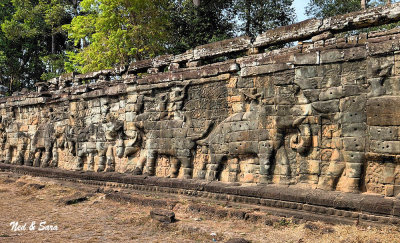 elephant terrace  - Angkor Thom