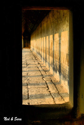 Angkor Wat corridor