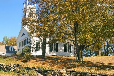typical New England church