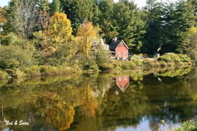 lake reflection - Vermont