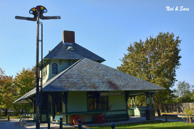 railroad station  - Shelburne, Vermont