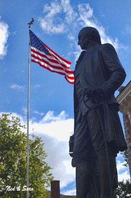 Ben and Flag