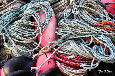 ropes and floats
