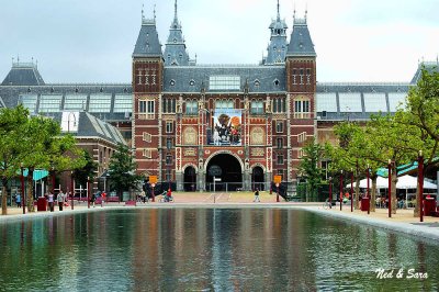the famous  Rijksmuseum