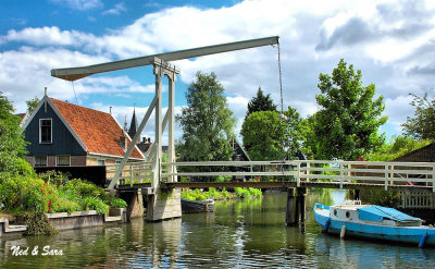 drawbridge in Edam