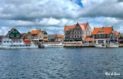 Volendam harbor