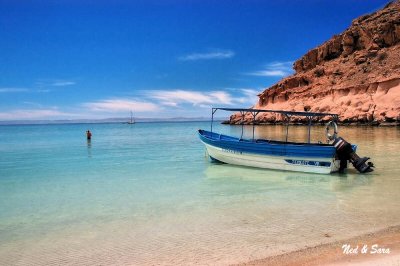 isolated beach