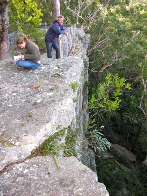 HIke around the top of the escarpment