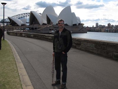 Jim at the Sydney Opera house