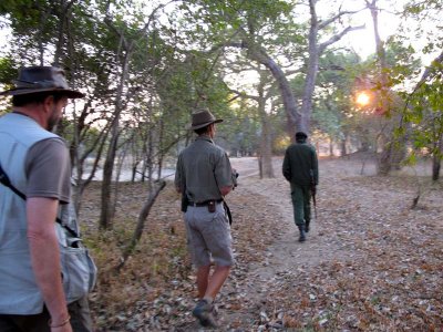 We're off for our 3-day bush walk!