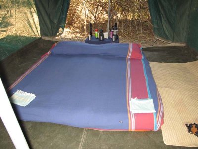 Our comfy bushcamping bed