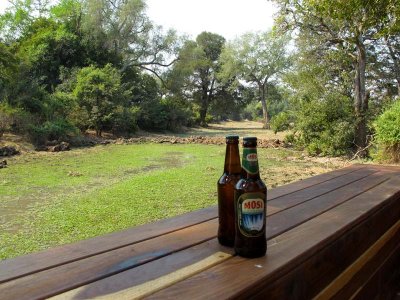 Ready for elephant viewing, Chamilandu