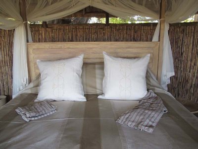 Our bed at Kuyenda