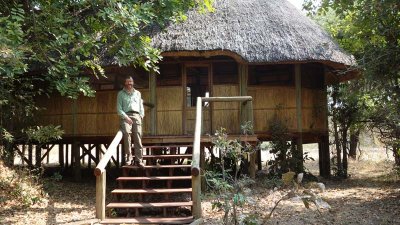 Our large thatched chalet at Bilimungwe