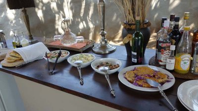 Brunch served in our suite